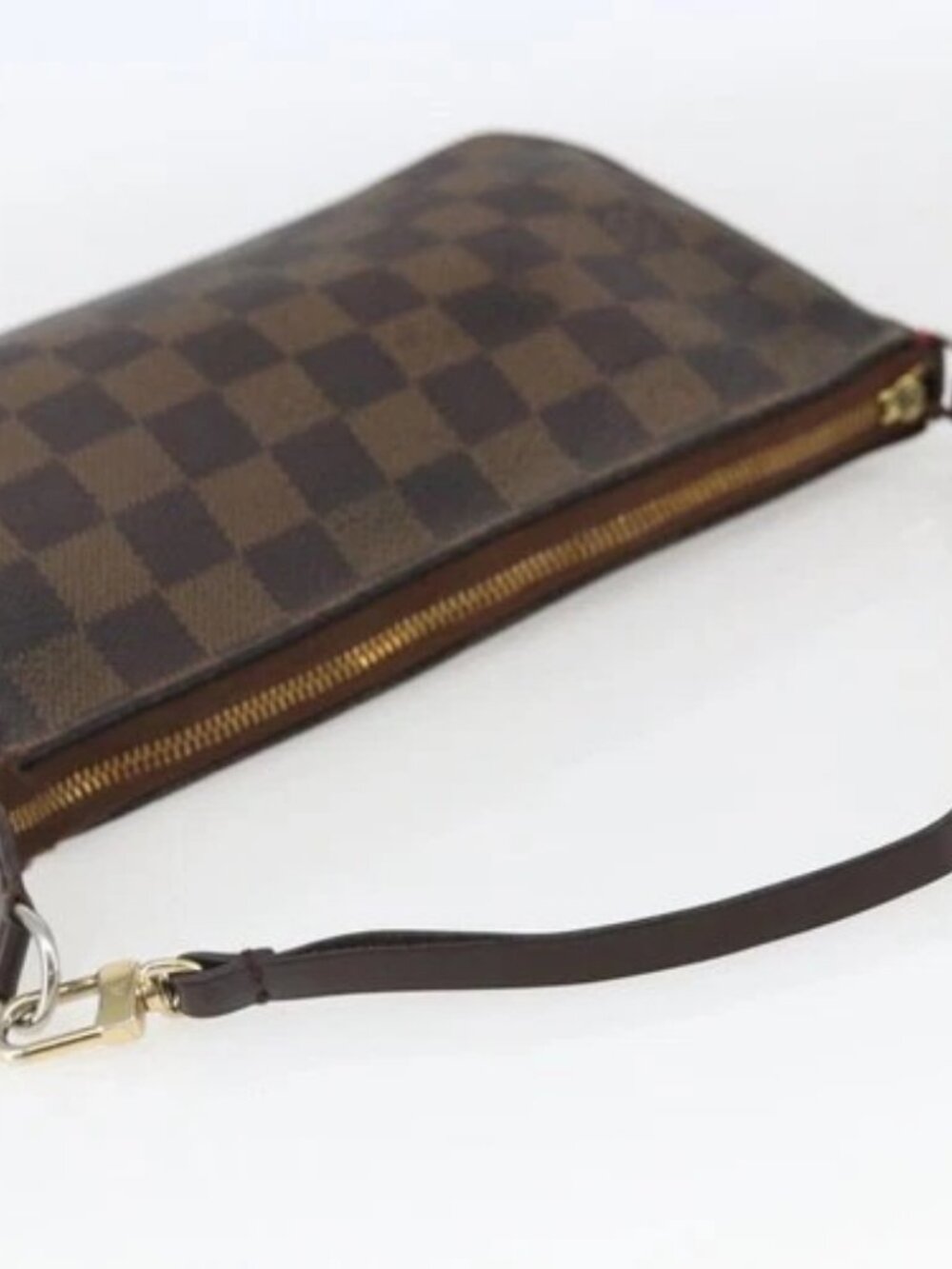 LOUIS VUITTON Damier Ebene Pochette Accessoires Pouch N41206 LV Auth 168013 - Picture 7 of 16